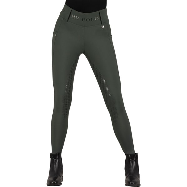 HV Polo HVPFavourite Vollgrip Reitleggings Damen - duck green, Größe 42