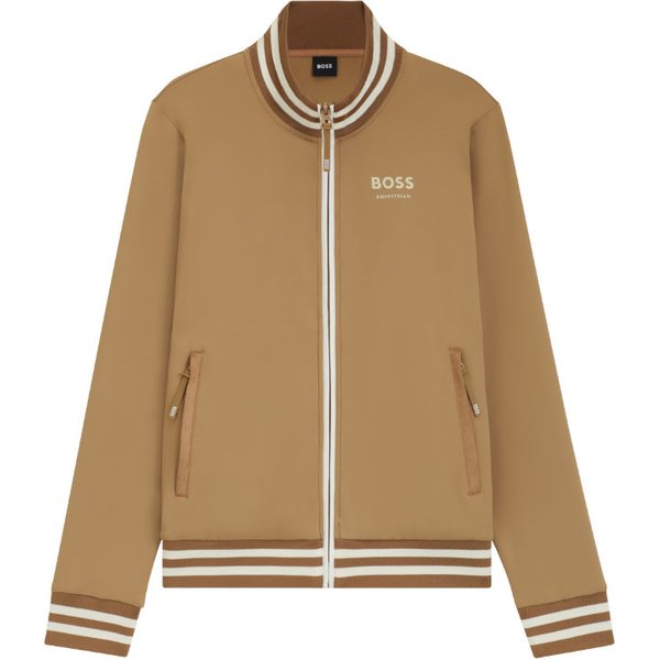 BOSS Equestrian Ava Functional Cardigan Damen - camel, Größe M