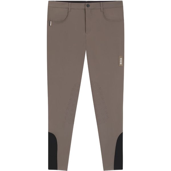 BOSS Equestrian James Kniebesatz Reithose Herren - dark pumice, Größe M