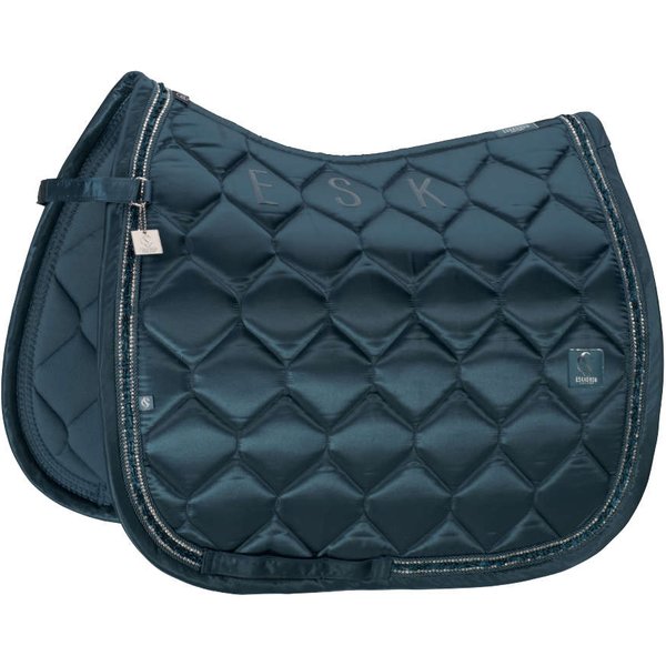 Eskadron Classic Sports 26 Satin Frills Schabracke - ocean, Größe Pony Dressur
