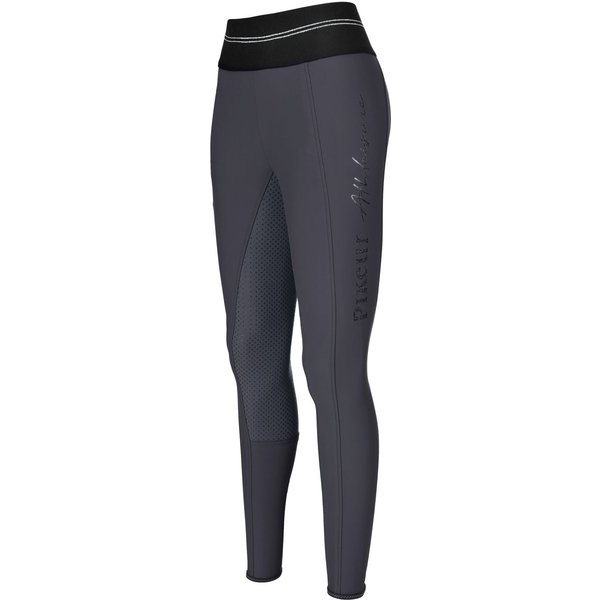 Pikeur Gia Grip Athleisure Trainingsreithose FullGrip Damen - darkshadow, Größe 34