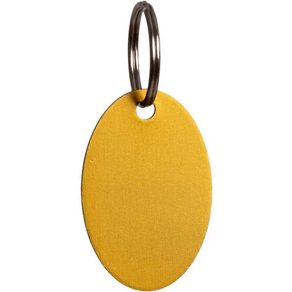Grooming Deluxe Name Plate "Oval" - gold, Größe M