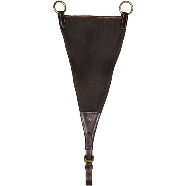 Dyon elastische geschlossene Martingalgabel D Collection - brown, Größe Warmblut