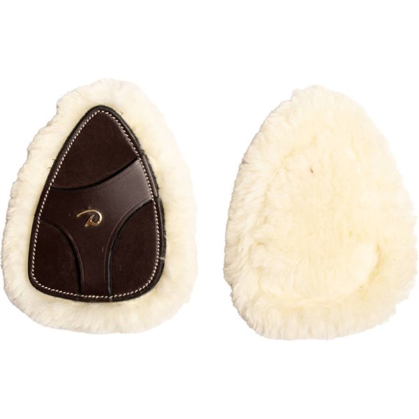 Dyon Schutzpad aus veganem Lammfell für 5-Punkt-Vorderzeug D Collection - brown