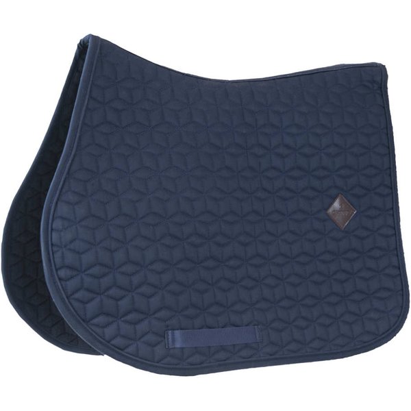 Kentucky Horsewear Basic Schabracke Cob - marine, Größe Dressur