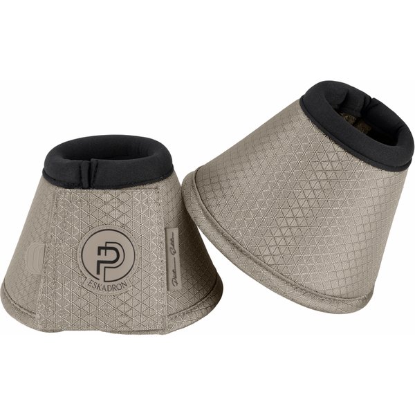 Eskadron Platinum 26 Sprungglocke aus 1200D Sparkle Obermaterial und Neopren Innenseite - pale grey, Größe XXL