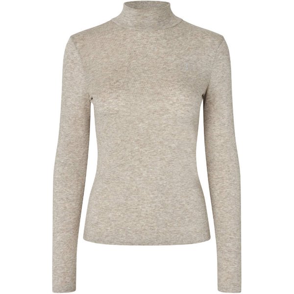 Kingsland KLAbigail Rollkragenpullover Damen - beige melange, Größe XS