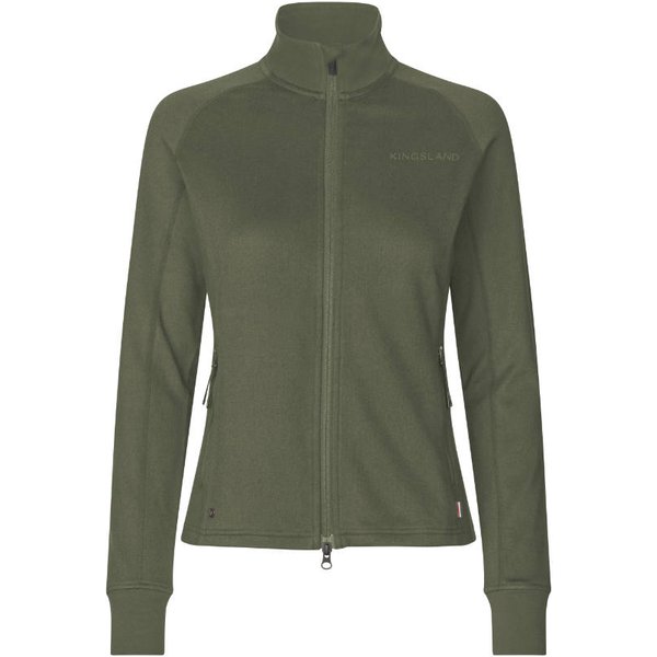 Kingsland KLAlly Polar Fleece Pullover Damen - kalamata, Größe M