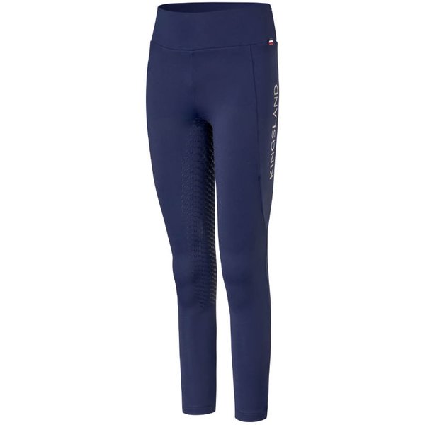 Kingsland KLAlexis Fullgrip Reitleggings Kinder - evening blue, Größe 146