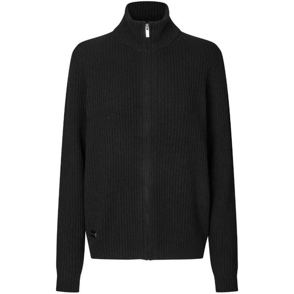 Kingsland KLAndre Cardigan mit durchgehendem Reißverschluss Herren - black, Größe XS