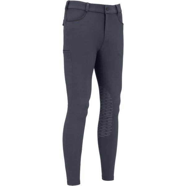 Pikeur Fendrik GripTec Kniegrip Reithose Herren - dark shadow, Größe 46