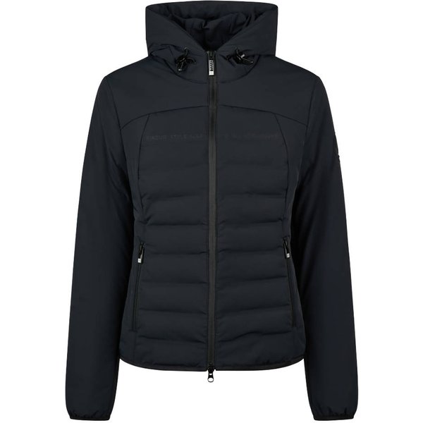 Pikeur HW26 Steppjacke mit Kapuze Flex Damen - black, Größe 40