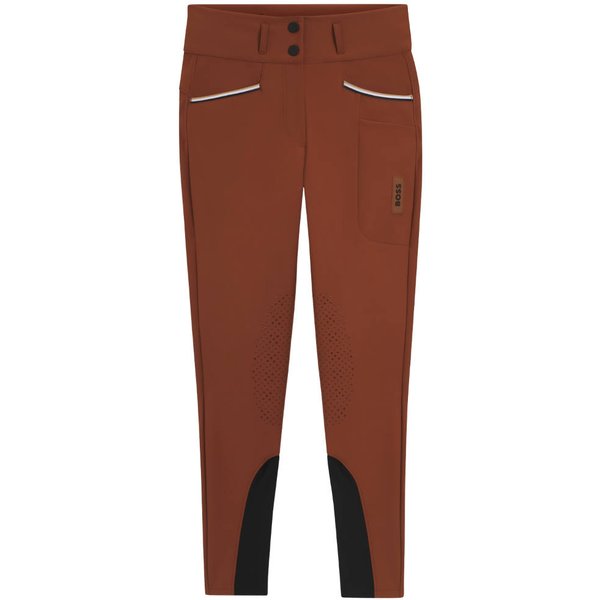 BOSS Equestrian HW 2026 Hannah High Waist Kniegrip Reithose Damen - tortoise, Größe XL
