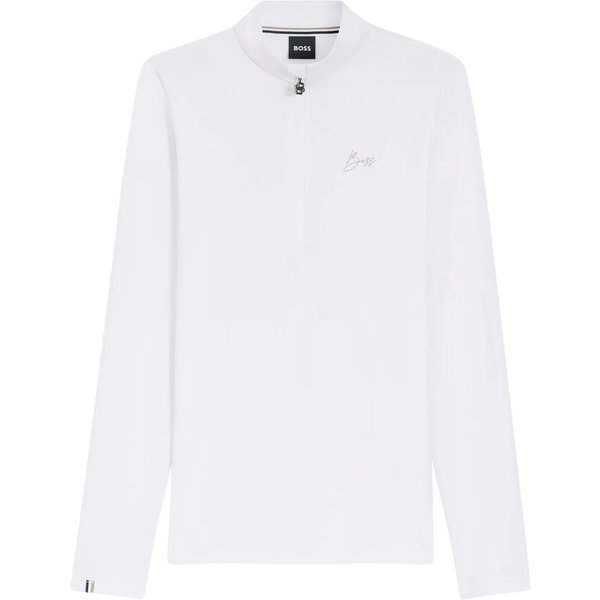 BOSS Equestrian HW 2026 Minou Turniershirt Damen - white, Größe M