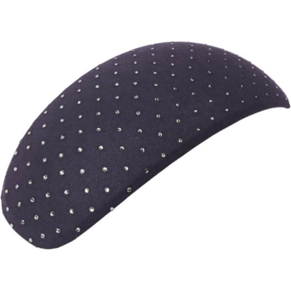 LeMieux Verv® Panel Swarovski Wechselpanel für Reithelm - navy, Größe L