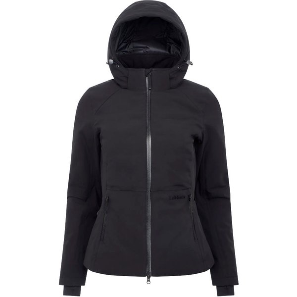 LeMieux HW 2026 Brooke wasserdichte 3-in-1-Hybridjacke Damen - schwarz, Größe 36