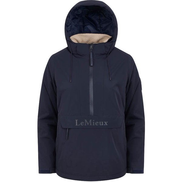 LeMieux HW 2026 Phoebe Half Zip wasserdichter Teddy Anorak Damen - navy, Größe 44
