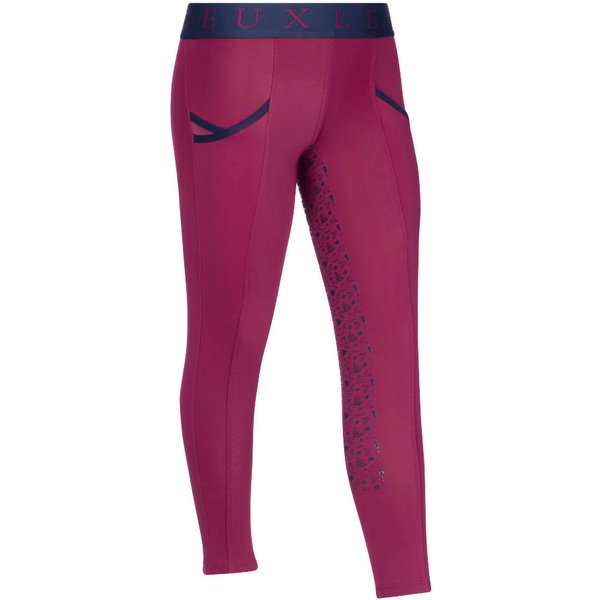 LeMieux HW 2026 Mini Reitleggings mit Vollbesatz Kinder - blackberry, Größe 104