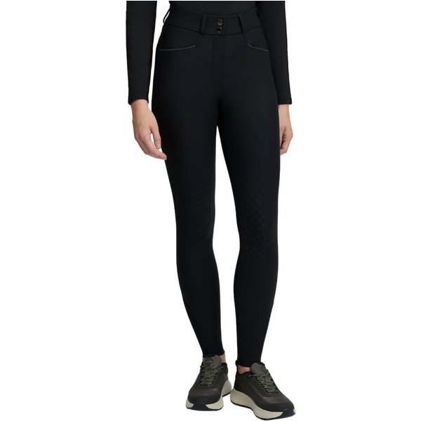 LeMieux Isabelle Tall Reithose mit Kniebesatz Damen - schwarz, Größe 44