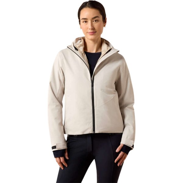 Ariat HW26 Troika wasserdichter Parka Damen - chateau grey, Größe L