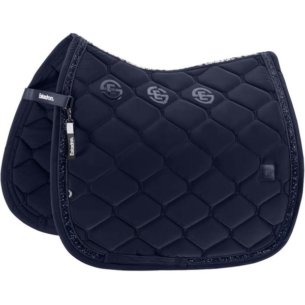Eskadron Dynamic 26 Schabracke Silk Jewel - navy, Größe Warmblut Dressur