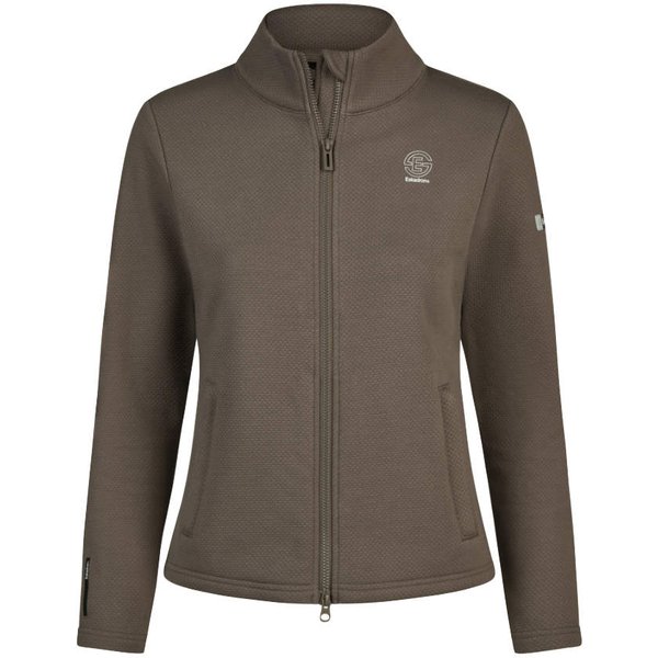Eskadron Dynamic 26 Zip-Shirt Fleece Damen - powdertaupe, Größe XL