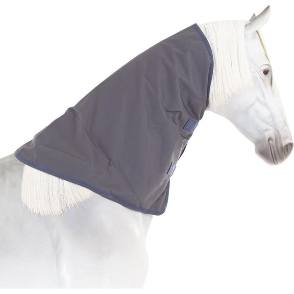 Bucas Turnout Combi Neck 0g by HorSeven - Halsteil - grey/blue, Größe M