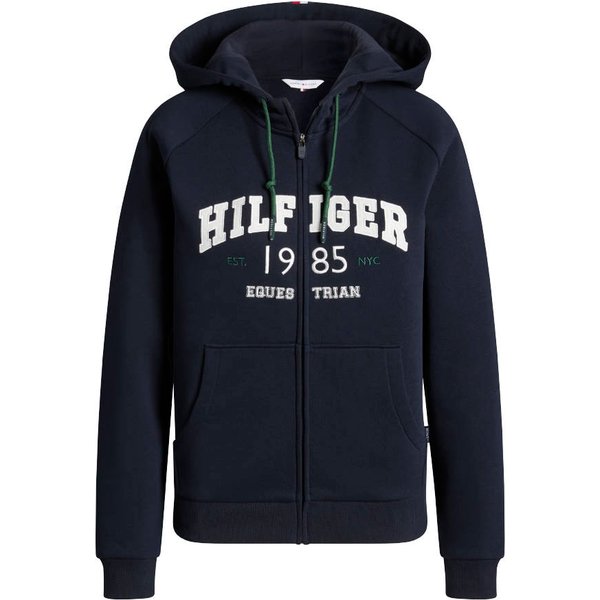 Tommy Hilfiger Equestrian Mills Zipup Hoodie Damen - desert sky, Größe S