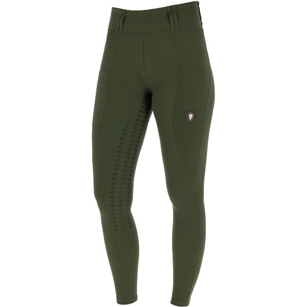 Covalliero Winter Reitleggings HW 2026 Damen - forest green, Größe 32/34