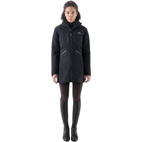 Equiline EQCROOF wasserdichte 3-in-1 Jacke Damen - black, Größe M
