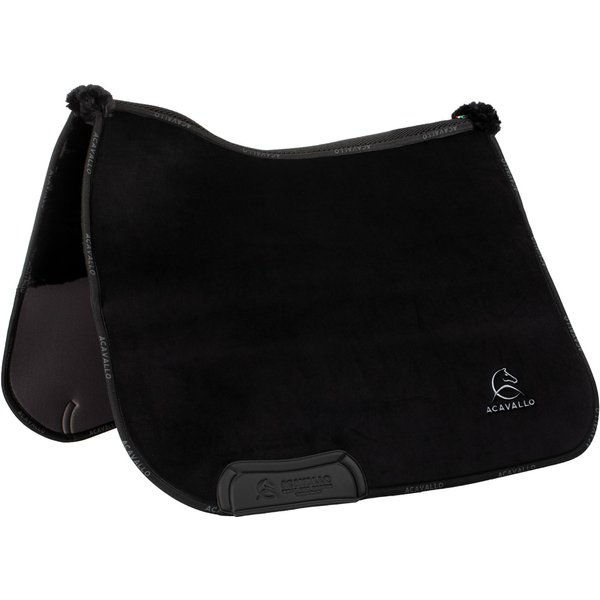 Acavallo Louvre Square EcoWool Schabracke - schwarz, Größe SR