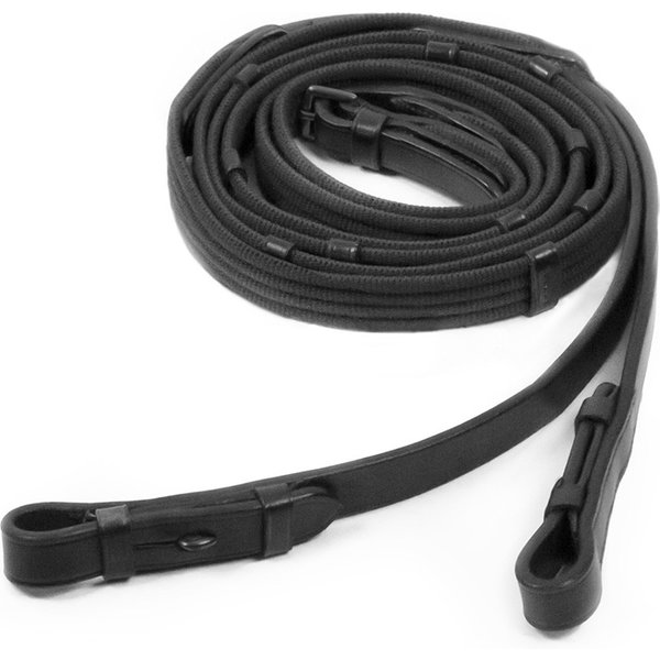 Schockemöhle Zügel Basic Sports Zaumhaken - schwarz, Größe WB