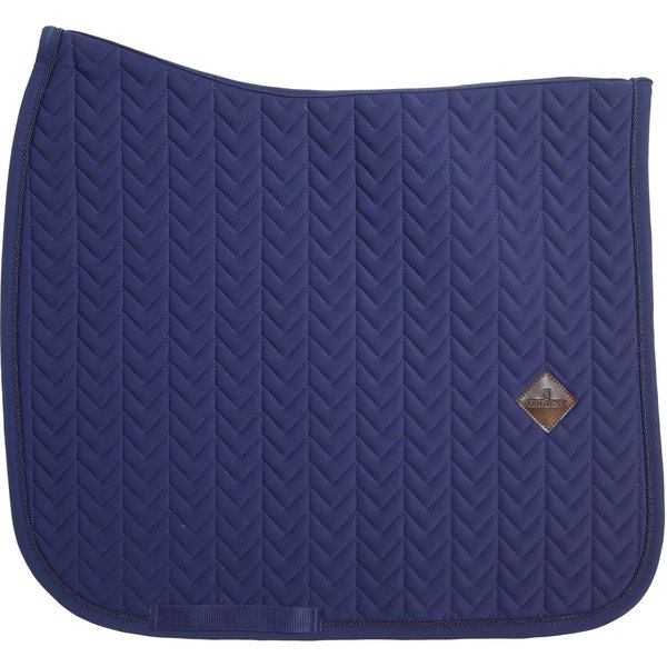 Kentucky Horsewear Fishbone Schabracke - navy, Größe DR