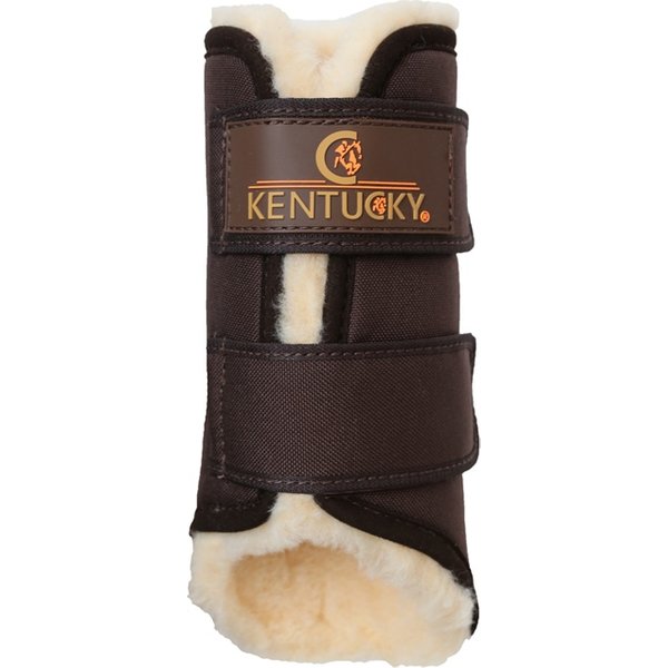 Kentucky Horsewear Solimbra Arbeits- Dressurgamasche hinten - braun, Größe Full