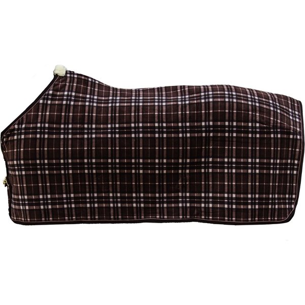 Kentucky Horsewear Heavy Fleece Abschwitzdecke 0 g - check printing, Größe 125