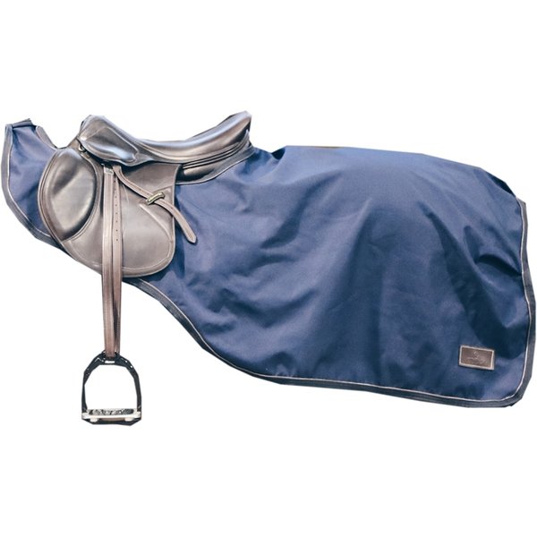 Kentucky Horsewear Ausreitdecke All Weather mit künstlichem Kaninchenfell 160g - marine, Größe M