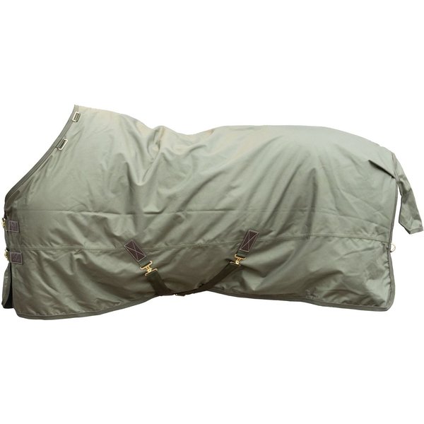 Kentucky Horsewear Turnout Rug All Weather Pro mit künstlichem Kaninchenfell 160g - khaki, Größe 125