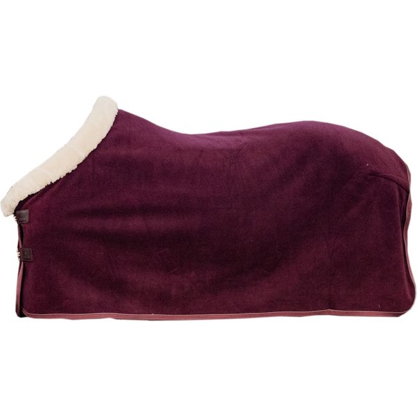Kentucky Horsewear Fleece Rug Show Heavy Abschwitzdecke 0 g - bordeaux, Größe 130