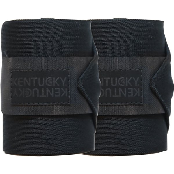 Kentucky Horsewear Bandagen 2er Set Schmutzabweisend - schwarz