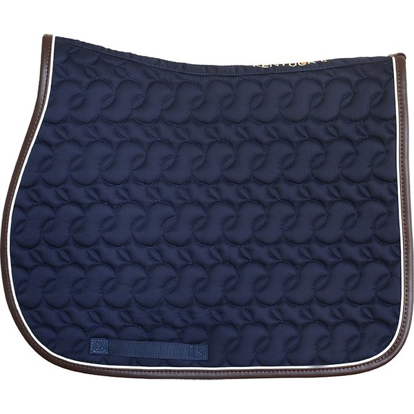 Kentucky Horsewear Schabracke Absorb ohne Kentucky-Logo - Marine-Weiß-Braun