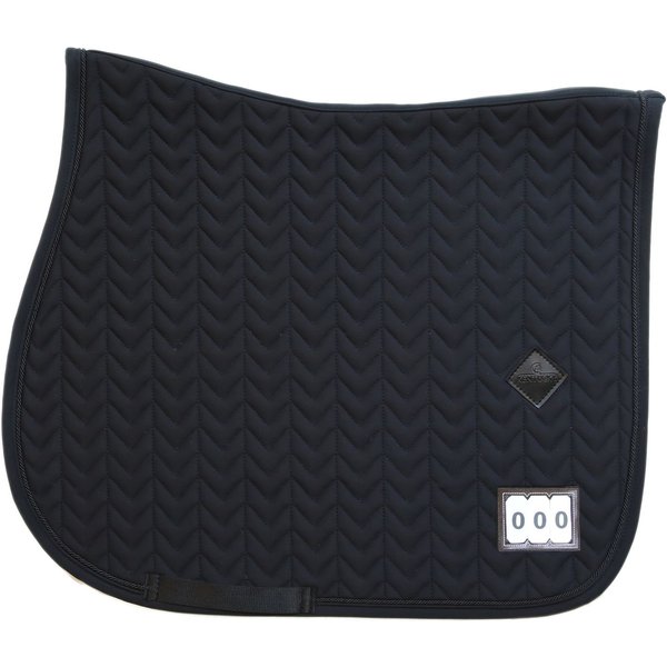 Kentucky Horsewear Fishbone Competition Schabracke - schwarz, Größe SR