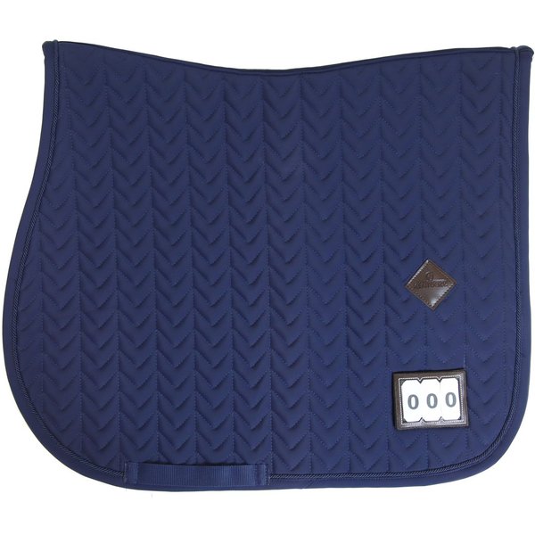 Kentucky Horsewear Fishbone Competition Schabracke - marine, Größe SR