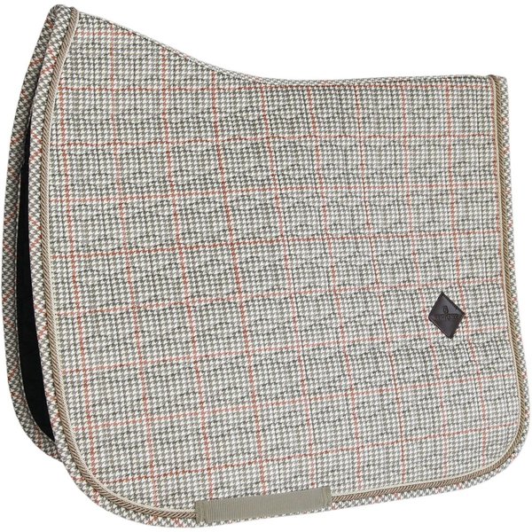Kentucky Horsewear Pied-de-Poule Schabracke - beige, Größe DR