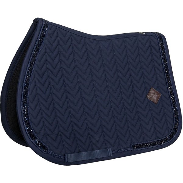 Kentucky Horsewear Glitter Stone Schabracke - navy, Größe Pony VS