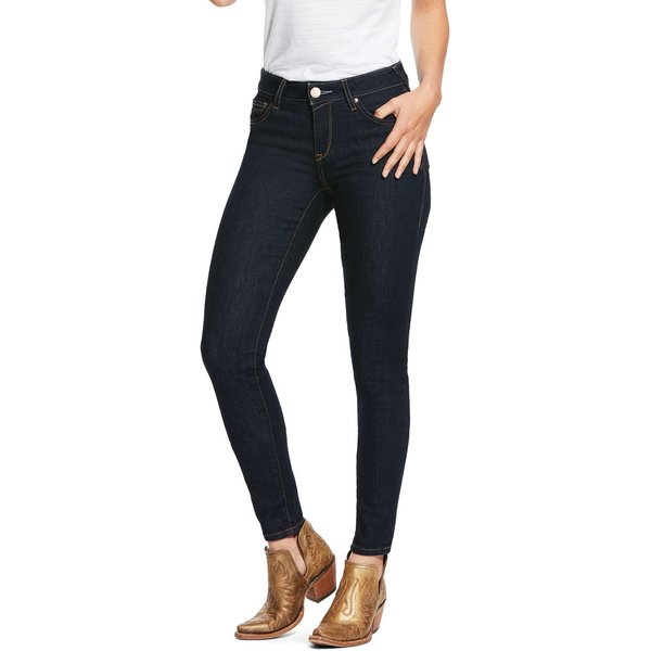 Ariat Ultra Stretch Perfect Rise Sidewinder Skinny Jeans Damen - rinse, Größe 25