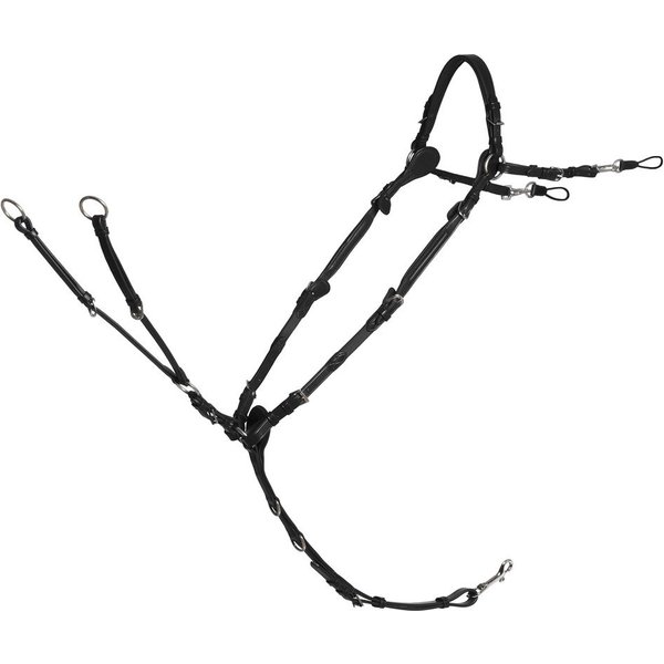 Schockemöhle Vorderzeug SP Sevilla Select - black/silver, Größe VB