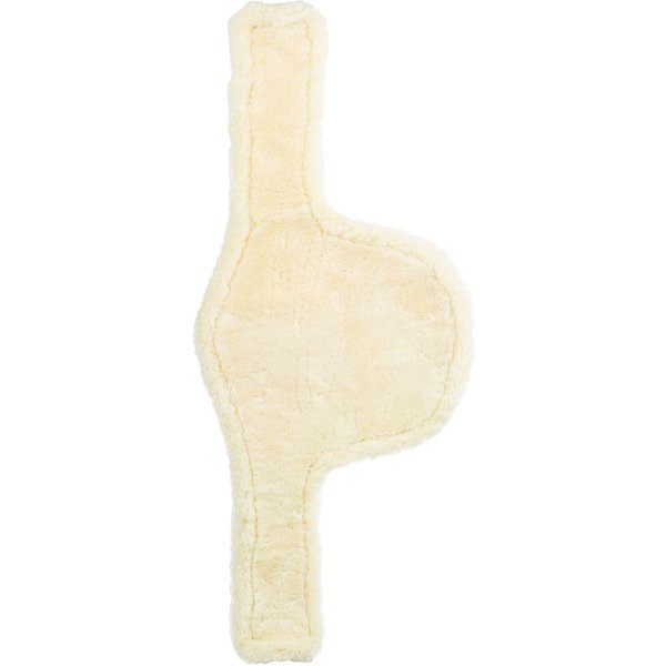 Kentucky Horsewear Gurtschoner Stollengurt Lammfell - natur, Größe 125cm