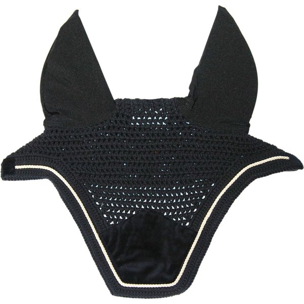 Kentucky Horsewear Wellington Basic Velvet Fliegenmütze - schwarz, Größe Full