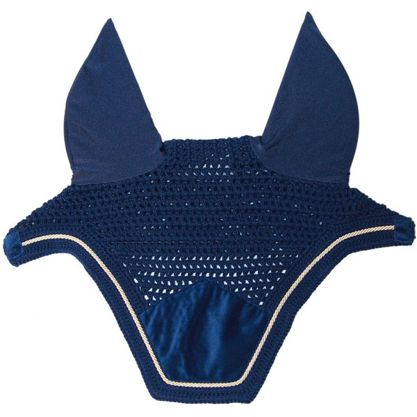 Kentucky Horsewear Wellington Basic Velvet Fliegenmütze - marine, Größe Cob