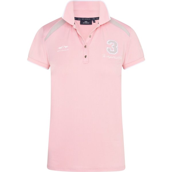 HV Polo Poloshirt Favouritas Tech Damen - happy pink, Größe M